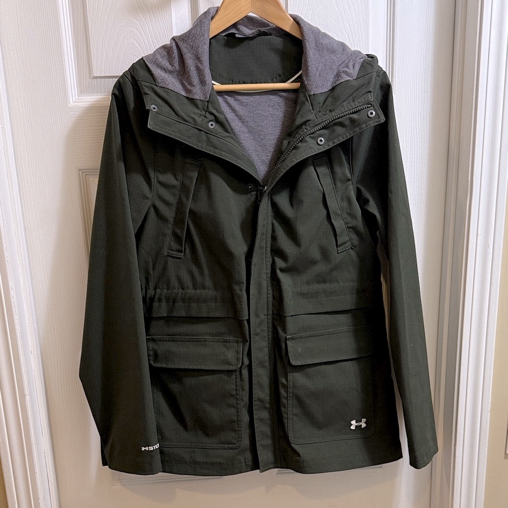 Under Armour Seneca Hooded Jacket Artillery Green